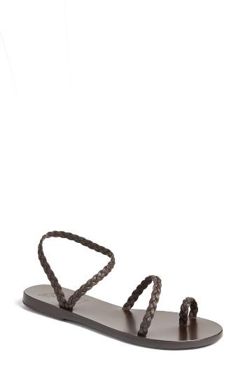 Women's Ancient Greek Sandals Eleftheria Sandal Eu - Black