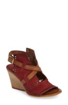 Women's Miz Mooz Kipling Perforated Sandal Eu - Red
