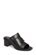Women's Donald Pliner Amalia Block Heel Sandal M - Black