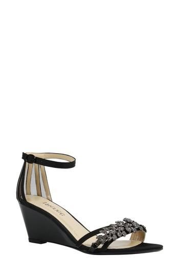 Women's J. Renee Mariabelle Ankle Strap Sandal B - Black