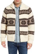 Men's Schott Nyc Lined Zip Sweater Jacket