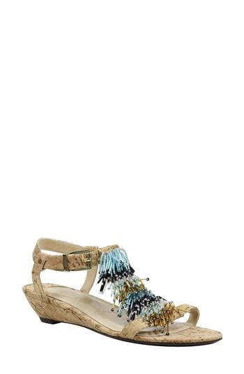 Women's J. Renee Alessa Sandal B - Brown