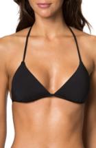 Women's O'neill Salt Water Halter Bikini Top - Black