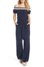 Women's Tory Burch Misty Smocked Silk Cover-up Jumpsuit