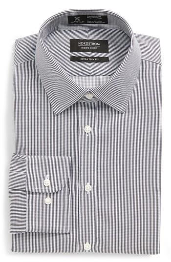 Men's Nordstrom Men's Shop Smartcare(tm) Extra Trim Fit Stripe Dress Shirt