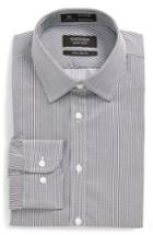Men's Nordstrom Men's Shop Smartcare(tm) Extra Trim Fit Stripe Dress Shirt