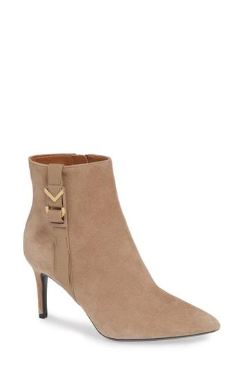 Women's Calvin Klein Grace Stiletto Bootie .5 M - Brown