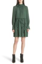 Women's See By Chloe Eyelet Detail Dress Us / 34 Fr - Green