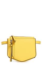 Danielle Nicole Elia Faux Leather Belt Bag - Yellow