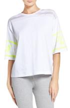 Women's Puma Burnout Tee, Size - White