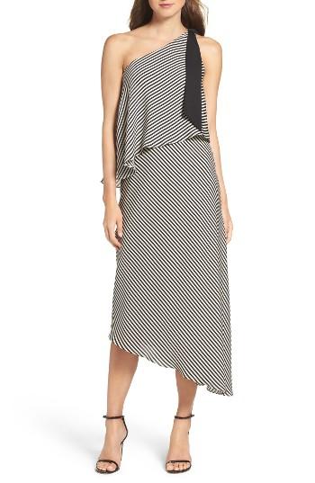 Women's Halston Heritage One-shoulder Asymmetrical Dress