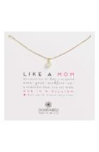Women's Dogeared Like A Mom Pearl Pendant Necklace