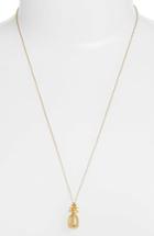 Women's Estella Bartlett Pineapple Cham Pendant Necklace