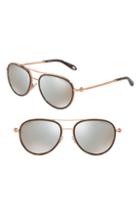 Women's Tiffany 55mm Polarized Metal Aviator Sunglasses -