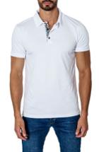 Men's Jared Lang Polo, Size - White