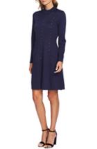 Women's Cece Embellished Sweater Dress, Size - Blue