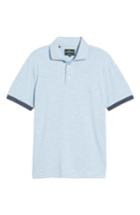 Men's Rodd & Gunn Hampstead Contrast Trim Pique Polo, Size - Blue