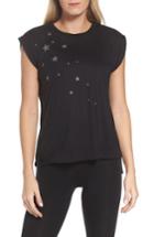 Women's Ultracor Swarovski Muscle Tee - Black