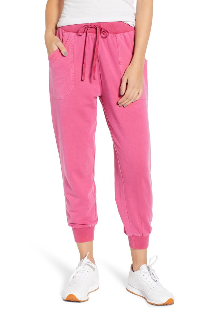 Women's Bp. Crop Joggers, Size - Pink