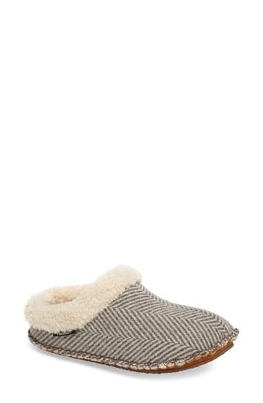Women's Woolrich Lodge Slipper M - Grey