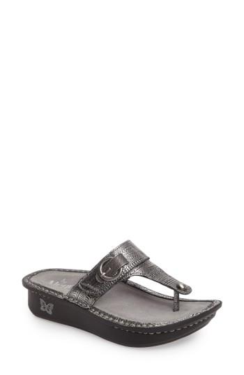 Women's Alegria 'carina' Sandal -8.5us / 38eu - Blue