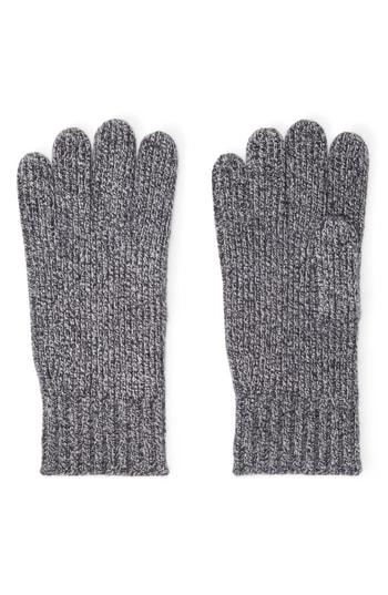 Men's Club Monaco Kensington Cashmere Gloves, Size - Grey