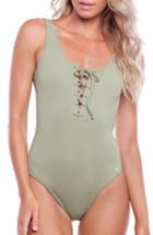 Women's Rhythm Sunchaser One-piece Swimsuit - Green