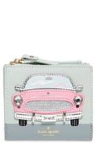 Women's Kate Spade New York Checking In - Adalyn Leather Wallet - Blue