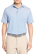 Men's Peter Millar Jubilee Stripe Golf Polo - Blue