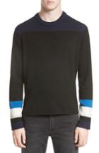 Men's Acne Studios Nazar Colorblock Sweater - Black