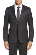 Men's Boss Ryan Extra Trim Fit Solid Wool Sport Coat R - Grey