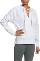 Women's Zella Lace-up Pullover - Grey