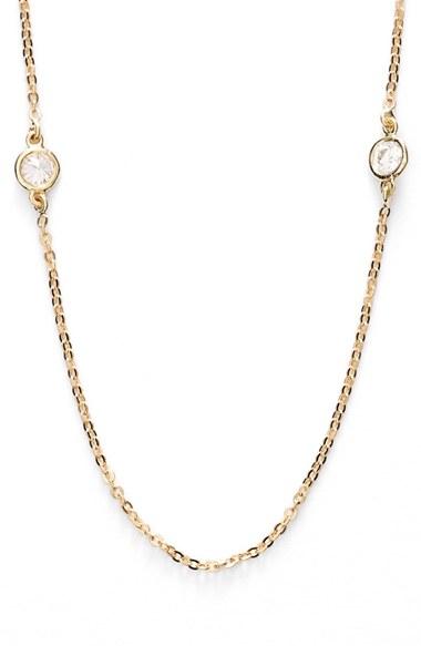 Women's Bony Levy Diamond Station Necklace (limited Edition) (nordstrom Exclusive)