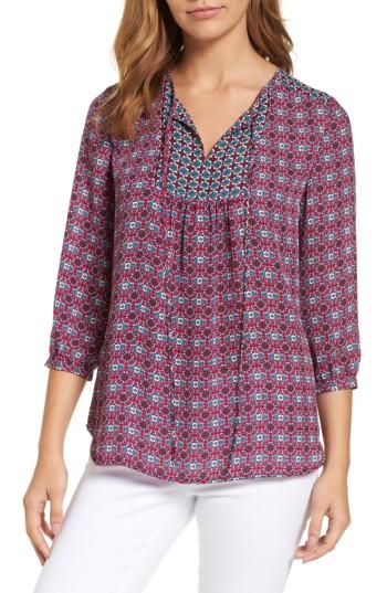 Women's Kut From The Kloth Maci Floral Top - Purple