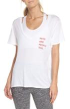 Women's Good Hyouman Aiden Pets Are People Tee - White