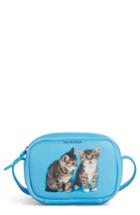 Balenciaga Extra Small Kittens Calfskin Leather Camera Bag - Blue