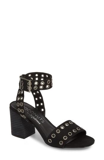 Women's Coconuts By Matisse Demure Block Heel Sandal M - Black