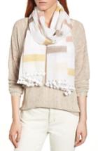 Women's Eileen Fisher Organic Cotton Scarf, Size - Yellow