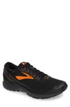Men's Brooks Ghost 11 Gtx Gore-tex Waterproof Running Shoe .5 D - Black