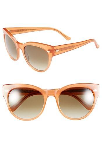 Raen 'maude' 53mm Sunglasses Coral Crystal