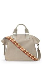 Vince Camuto Rosa Leather Tote - Grey