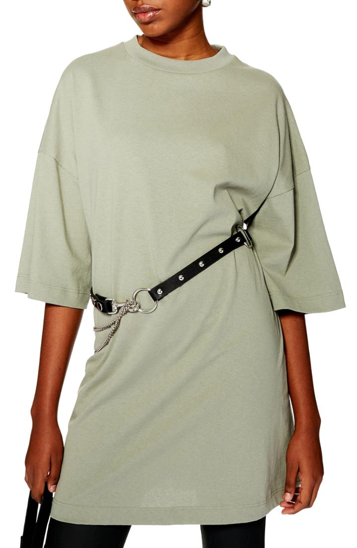 Women's Halogen Ruched Top, Size - Blue/green