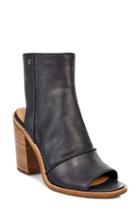 Women's Ugg Valencia Peep Toe Bootie .5 M - Black