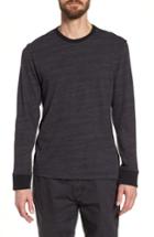 Men's James Perse Regular Fit Top Dyed Crewneck T-shirt (xs) - Black