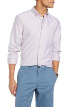 Men's 1901 Trim Fit Bengal Stripe Sport Shirt - Coral