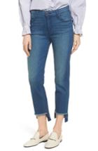 Women's Parker Smith Pin-up Straight Leg Crop Jeans - Blue