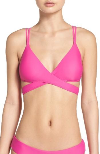 Women's Bca Move Along Wrap Bikini Top