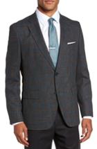 Men's Boss Jeen Classic Fit Wool Sport Coat R - Grey
