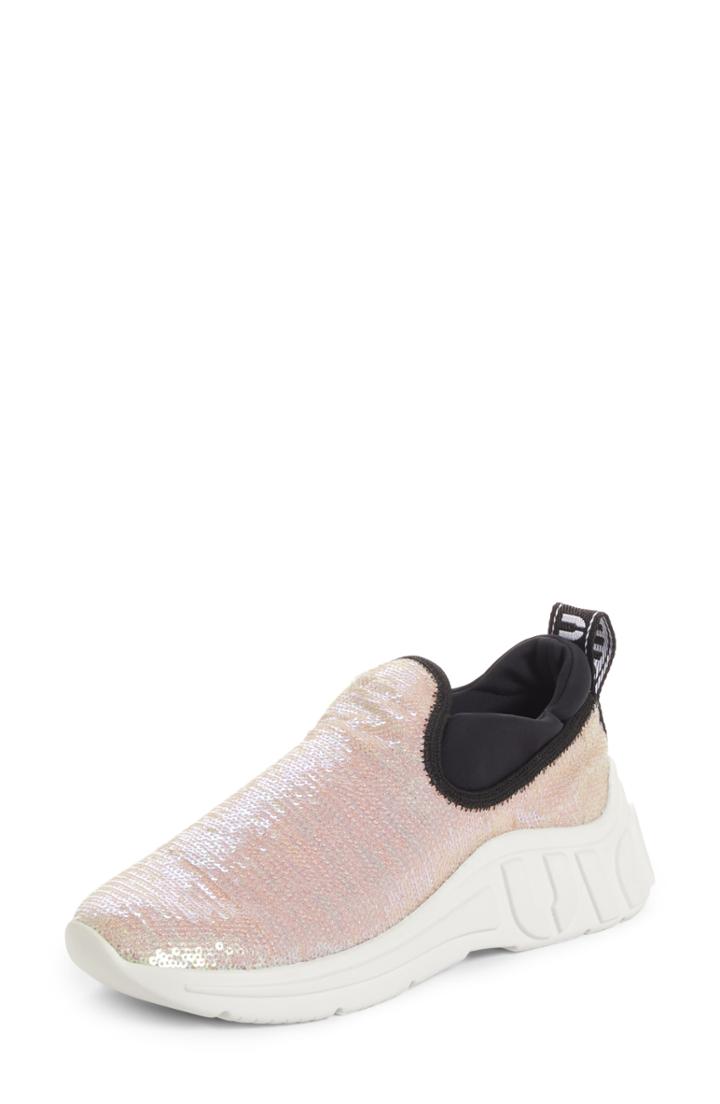 Women's Miu Miu Sequin Slip-on Sneaker Us / 36eu - Pink