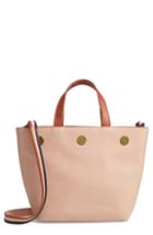 Madewell Leather Top Handle Bag - Pink
